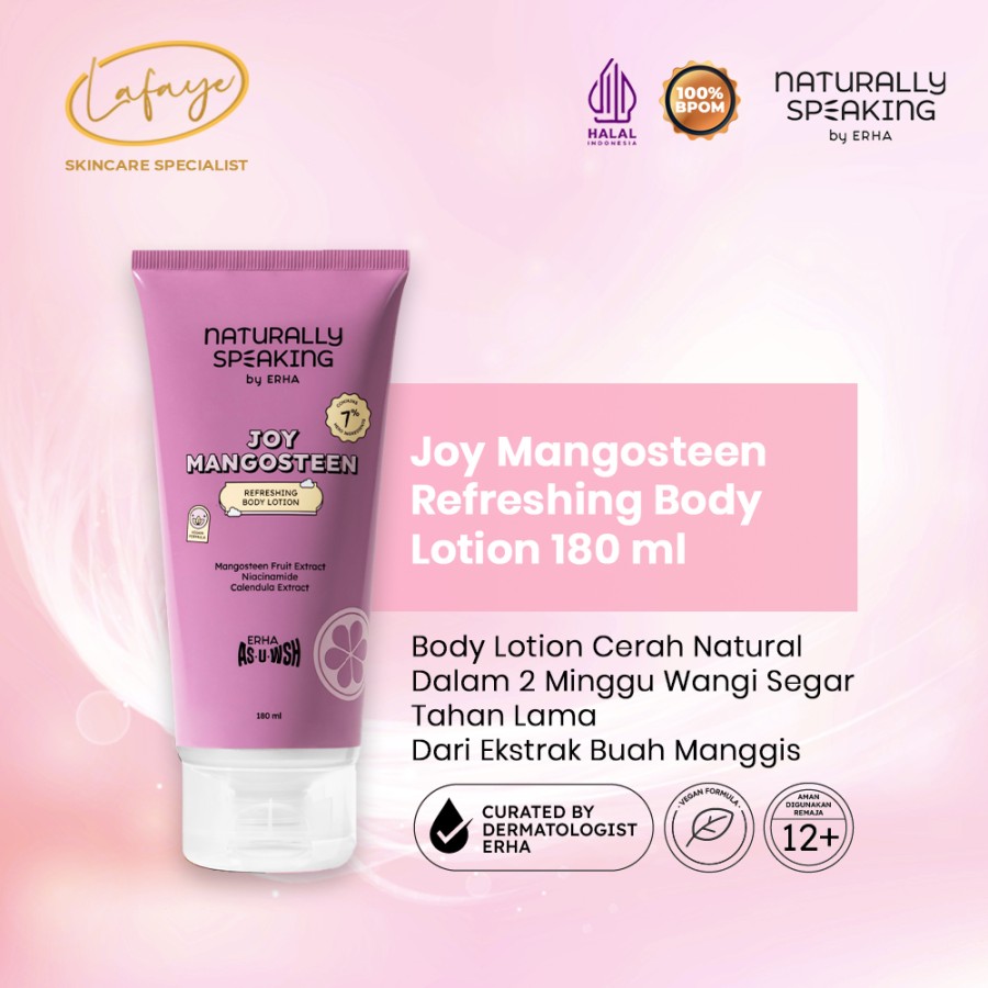 Body Lotion Pelembab Tubuh Joy Mangosteen