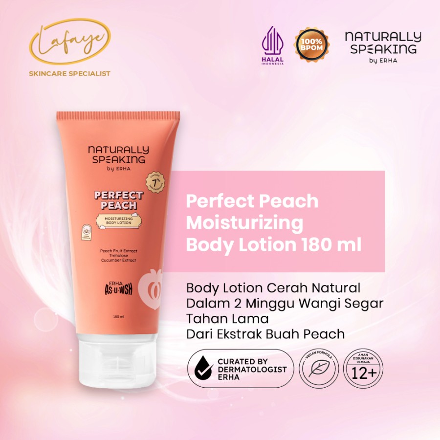 Body Lotion Pelembab Tubuh Perfect Peach