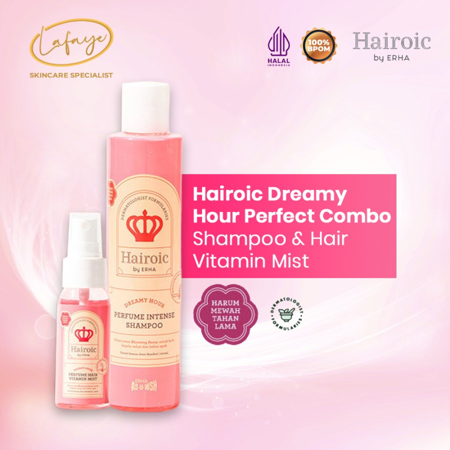 Shampoo dan Hair Mist Perfect Combo - Wangi Romantis